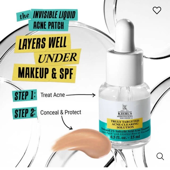 NIB 💙 Kiehl’s Truly Targeted Acne-Clearing Pimple Patch with Salicylic Acid - Picture 3 of 7